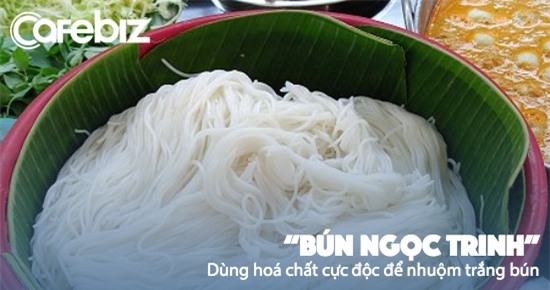 Thay vì dùng câu nói trắng như Ngọc Trinh có lẽ người Việt nên đổi lại thành trắng như bún phẩm màu.