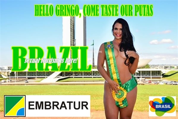 anh khoa than cua vo bo truong du lich brazil gay soc hinh anh 1