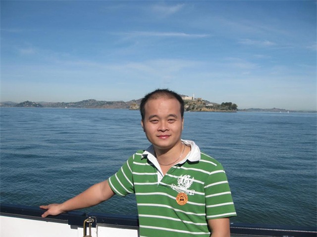 Tác giả Xuân Hoàng với phần mềm Monkey Junior từng lọt vào top 18 giải thưởng Nhân tài Đất Việt.