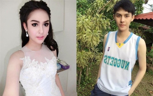 Choáng ngợp trước dung nhan của chàng trai Thái làm trai thì đẹp mà làm gái cũng xinh - Ảnh 1.