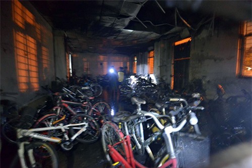 chay chung cu o linh dam: tre va vat ngu ngoai duong - 12