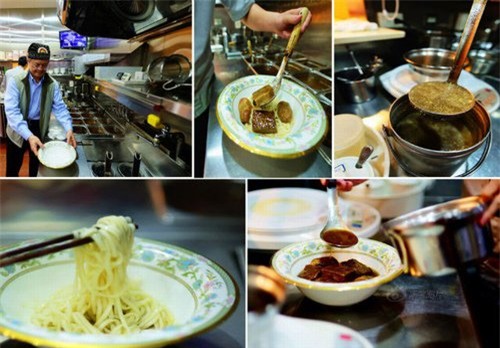 Rất nhiều công đoạn để có thể làm gia bát phở trên.