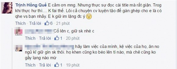 Hồng Quế mang thai với bạn nhảy 0