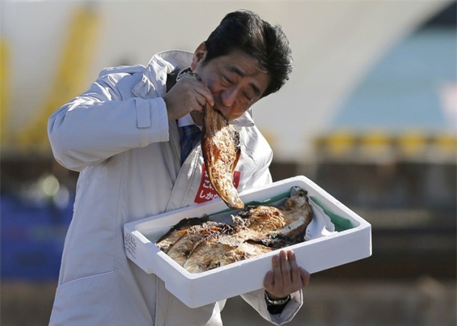 Hạnh phúc của người Nhật sau tấm ảnh Thủ tướng ăn cá tại khu vực nhiễm phóng xạ - Ảnh 1.