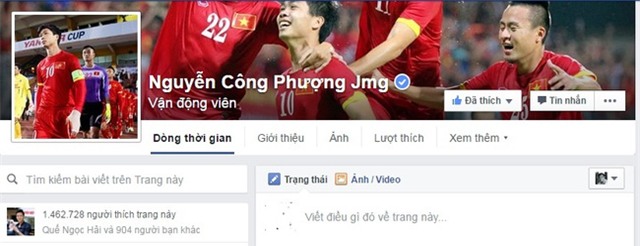 Cầu thủ Việt bắt đầu kiếm tiền từ Facebook - Ảnh 2.