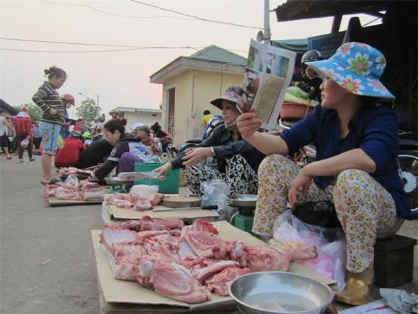 
Thịt đã tăng từ 10-15.000 đồng/kg.
