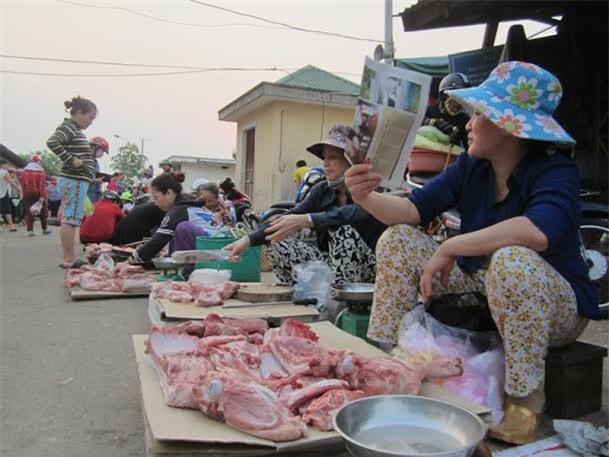 Thịt đã tăng từ 10-15.000 đồng/kg.