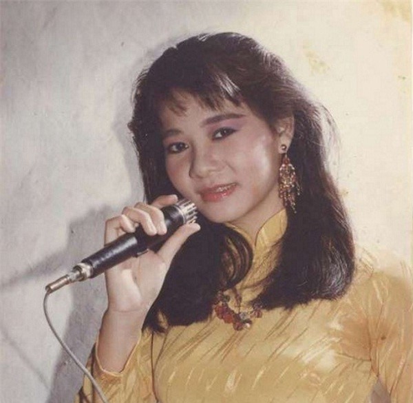 Thu Minh thời đăng quang Tiếng hát Truyền hình 1993.