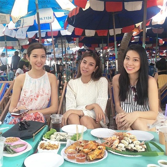 Hà Tăng, Phạm Hương, Hà Hồ, sao Việt, Elly Trần, Thúy vân, nghỉ lễ, du lịch