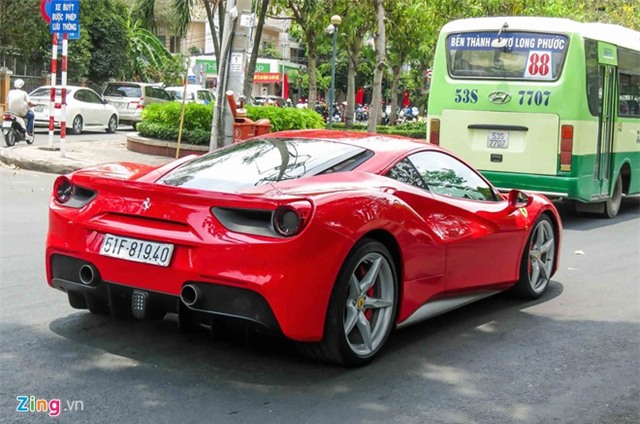 Sieu xe Ferrari 488 GTB mau do thu 2 tren 14 ty o Sai Gon hinh anh 4