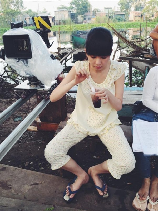 Đằng sau sự chuyên nghiệp của Ngọc Trinh-3