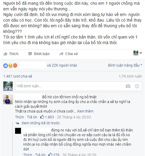 Chàng trai đau lòng vì vợ tương lai chối bỏ người bố nuôi nghèo của mình - Ảnh 1.