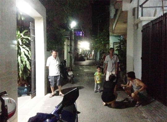 Con hẻm nơi xảy ra vụ việc