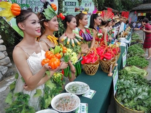 Được biết mục đích của sự kiện đưa những người mẫu trẻ xuống đường là để thu hút sự chú ý của mọi người, từ đó tuyên truyền và nâng cao nhận thức về giá trị dinh dưỡng của các loại rau củ quả, hướng mọi người đến chế độ ăn uống lành mạnh hơn.