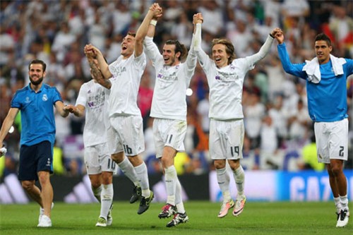 vao chung ket champions league, real san bang ky luc cua arsenal hinh anh 1