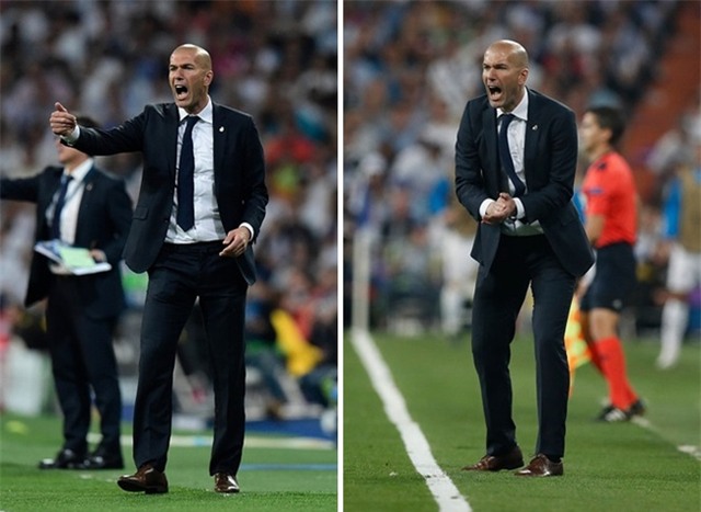 Tuyệt chiêu chống rách quần hài hước của HLV Zidane - Ảnh 4.