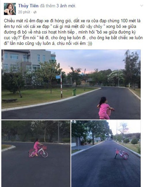 Bài viết mới nhất trên facebook Thủy Tiên lại nhận phải nhiều chỉ trích