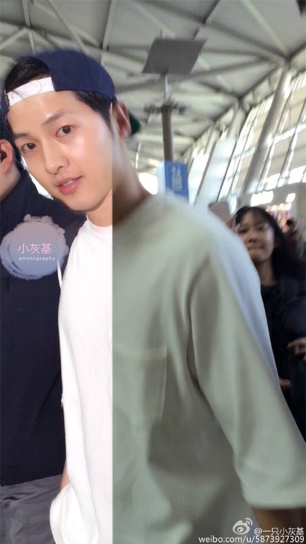 Song Joong Ki ở sân bay Thái Lan: Sức nóng của mỹ nam hàng đầu Hàn Quốc sau Hậu duệ mặt trời - Ảnh 18.