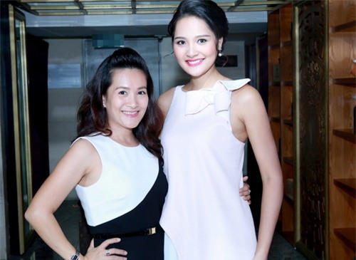 hh huong giang khoe bung bau 7 thang tai su kien - 10