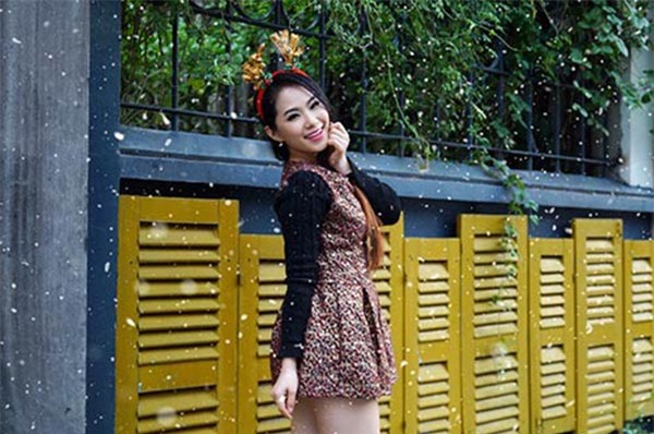 Trải qua hành trình dài thích gì mặc nấy, năm 2015 Lương Bích Hữu lại quay về với phong cách ngây thơ dù đã 31 tuổi.