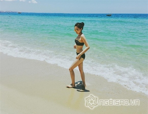 Hoa hậu Kỳ Duyên diện bikini 6