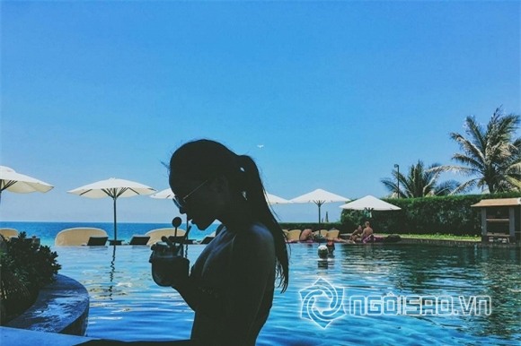 Hoa hậu Kỳ Duyên diện bikini 1