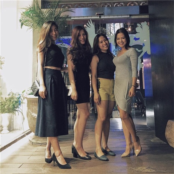 Huỳnh Mi sở hữu chiều cao khá lý tưởng.