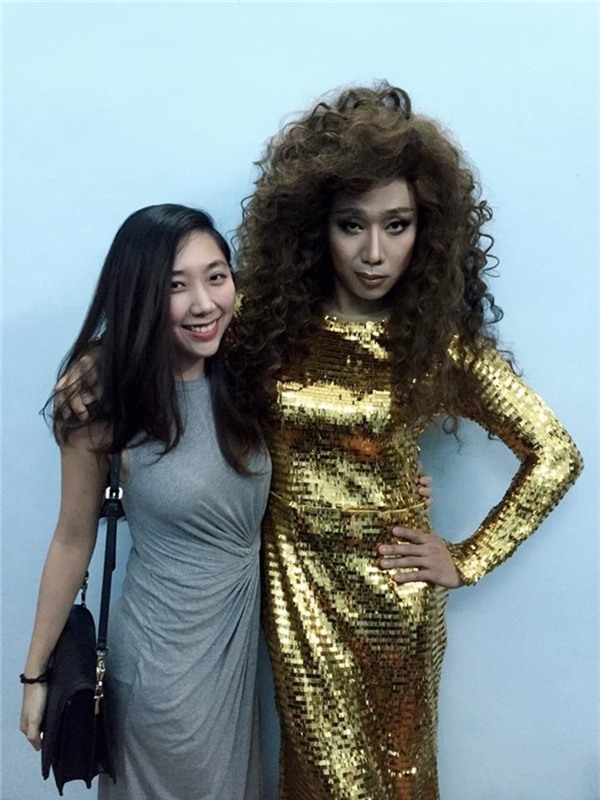 Huỳnh Mi và anh trai Trấn Thành.