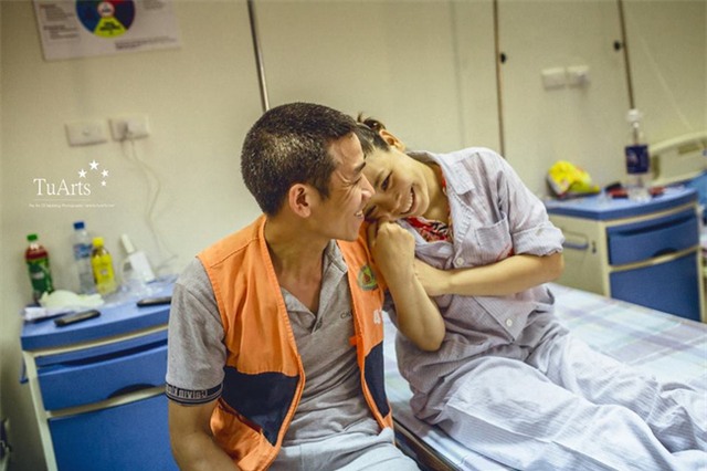 Đám cưới cổ tích trong bệnh viện của người phụ nữ mắc bệnh tan máu bẩm sinh - Ảnh 4.