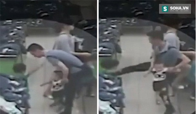 Hành động bạo lực của ông bố côn đồ bị lên án gay gắt.