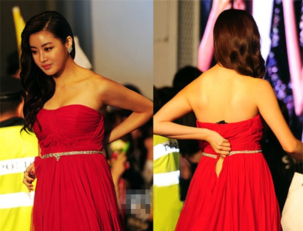 Rách váy, bục áo: khoảnh khắc mà các mỹ nhân không biết nên trốn đâu - Ảnh 6.