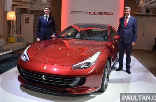 ferrari gtc4lusso sap ve viet nam: manh me va hien dai hinh anh 1