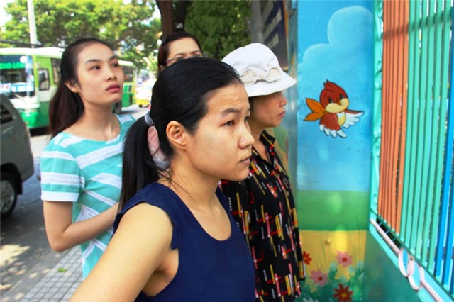 sập cần cẩu, quận 10, phụ huynh, trường mầm non