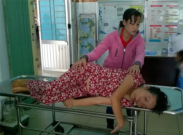 Thai phu uong thuoc tru co sau cuoc cai va voi chong hinh anh 1