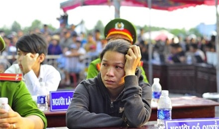 Bà Trần Thị Trinh đã khai tại phiên sơ thẩm là không hề biết Nguyễn Hải Dương có ý đồ giết người.