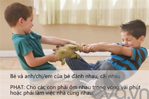 mẹ con, cách dạy con, cách phạt con, phạt con khéo léo