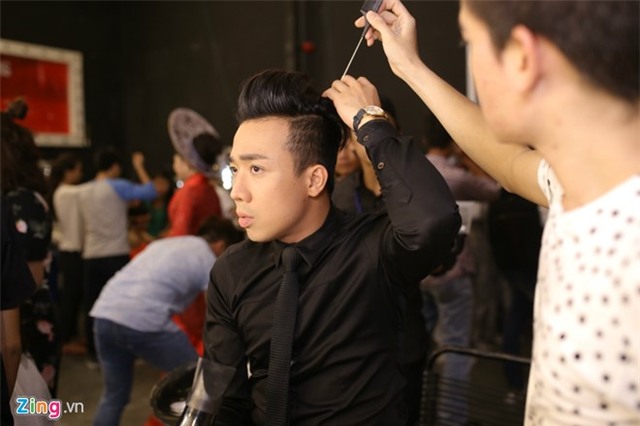 Hari Won che mat den ung ho Tran Thanh tai Got Talent hinh anh 1