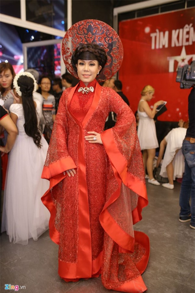 Hari Won che mat den ung ho Tran Thanh tai Got Talent hinh anh 5