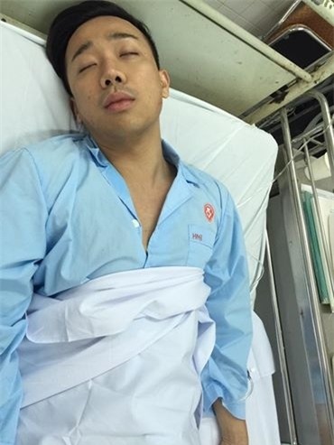 Trấn Thành bất ngờ nhập viện2