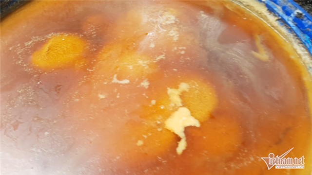 mỡ bẩn, sản xuất mở bẩn, mỡ lợn thối, lò chế mỡ lợn thối, xã Tân Quang, Văn Lâm, Hưng Yên
