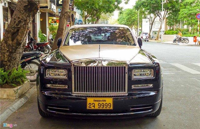 Rolls-Royce dac biet cua dai gia Campuchia tren pho Sai Gon hinh anh 2