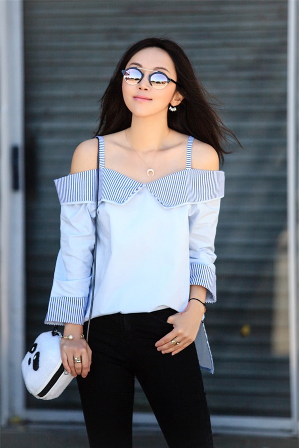 Xu hướng áo trễ vai 2016