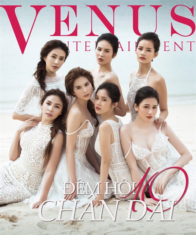 Lộ hình Ngọc Trinh & dàn mẫu Venus chụp cho ĐHCD10 giống hệt các thiên thần Victorias Secret - Ảnh 1.