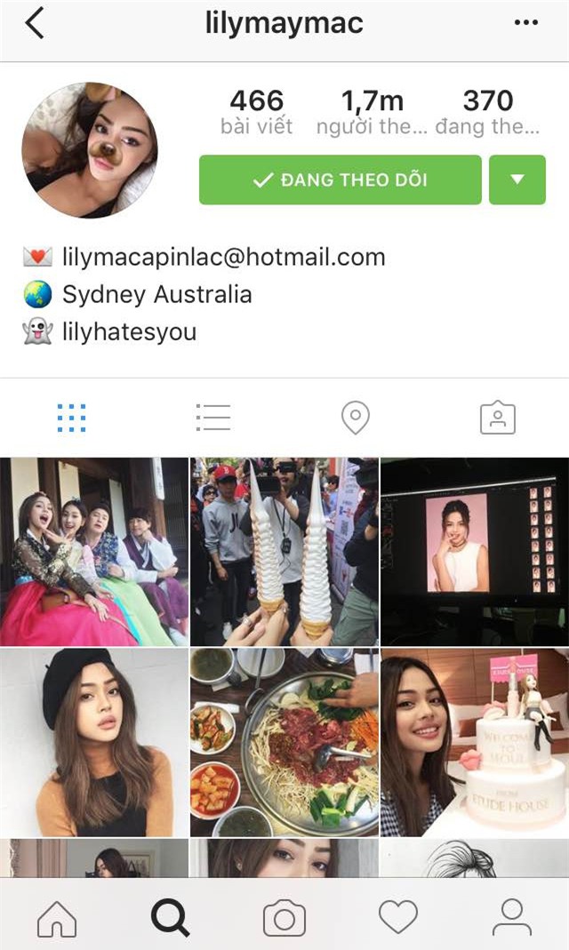 Nhan sắc đời thực gây tranh cãi của hot girl triệu follow - Ảnh 1.