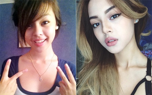 Nhan sắc đời thực gây tranh cãi của hot girl triệu follow - Ảnh 3.
