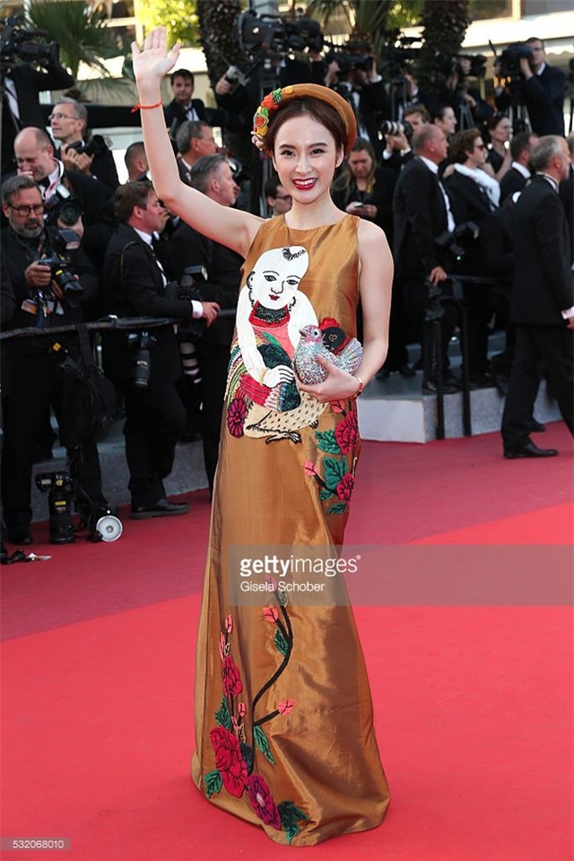 Clip: Đây là giây phút Angela Phương Trinh lần đầu sải bước trên thảm đỏ Cannes - Ảnh 5.