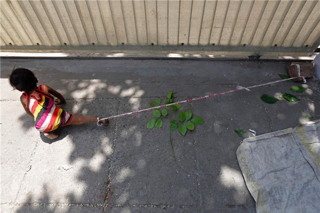 công nhân xây dựng, công trường, điểm trông trẻ, lều tạm bợ