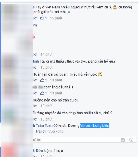 Clip ông Tây giang hồ chặn đầu ô tô ở Hà Nội, đập bể gương xe - Ảnh 2.