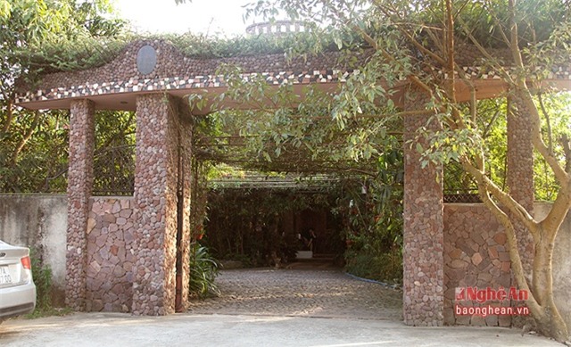 biệt thự sỏi, biệt thực, Nghệ An, Biệt thự xây bằng sỏi, xứ Nghệ