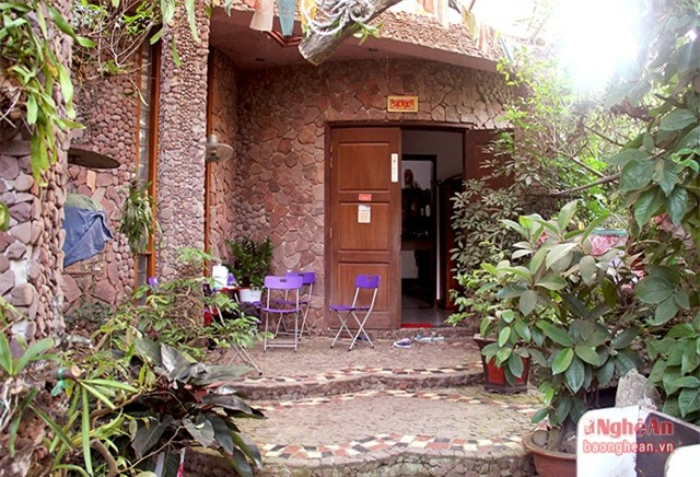 biệt thự sỏi, biệt thực, Nghệ An, Biệt thự xây bằng sỏi, xứ Nghệ